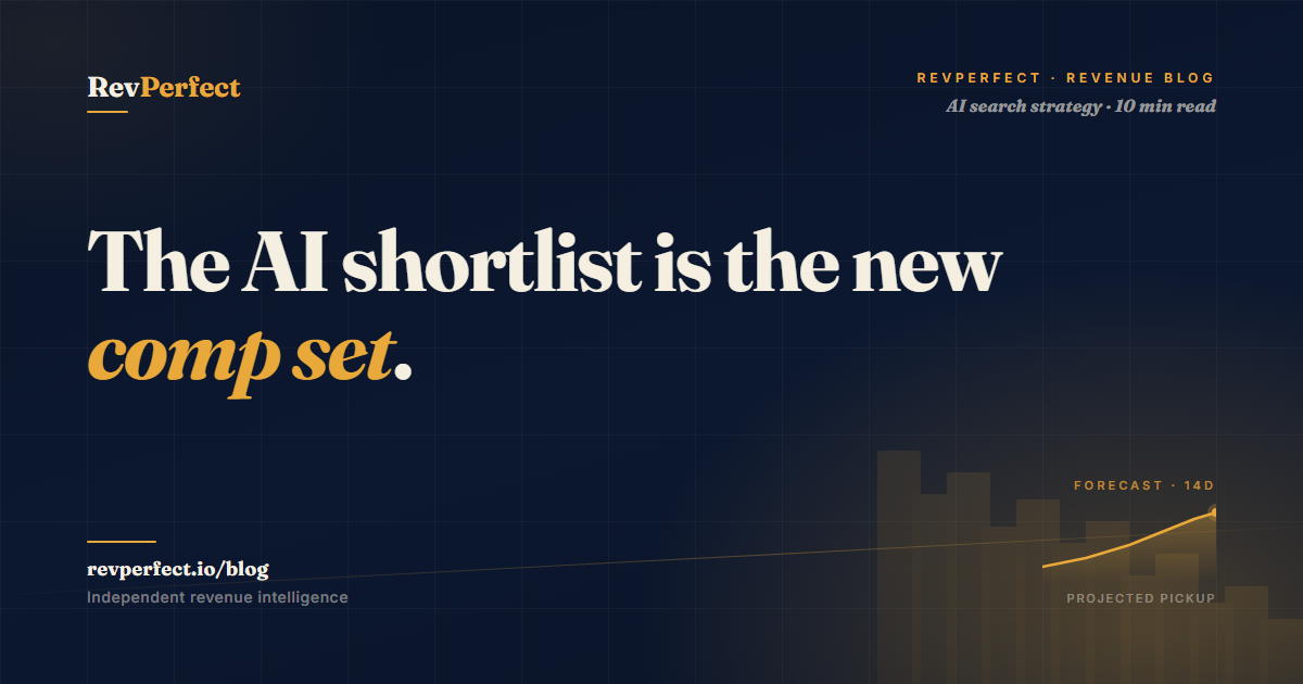 RevPerfect revenue blog thumbnail for AI search for hotels