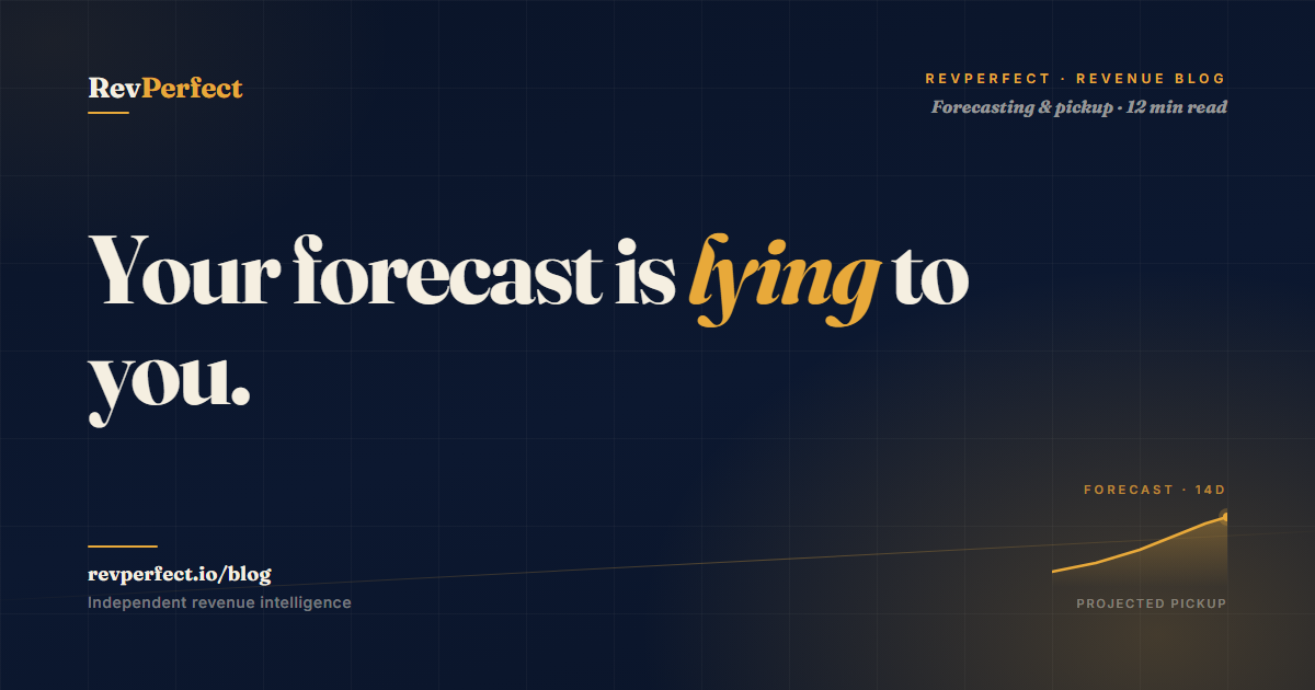 RevPerfect blog: forecast accuracy is the wrong metric.